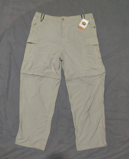Whiskey River Men Nylon Beige Cargo Pants XL - additional view 3