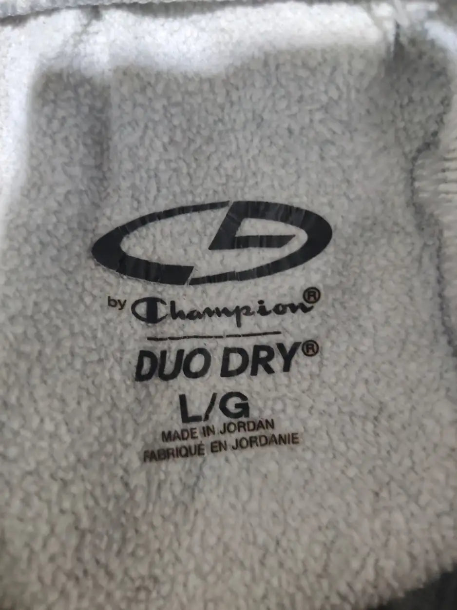 Champion Men Sports Polyester Gray Trackpants L - additional view 2