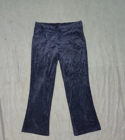 Gloria Vanderbilt Women Navy Sport Trouser - Preloved Ladies Trousers Pakistan - Summer Polyester - Size 32 to 34 - Photo 3