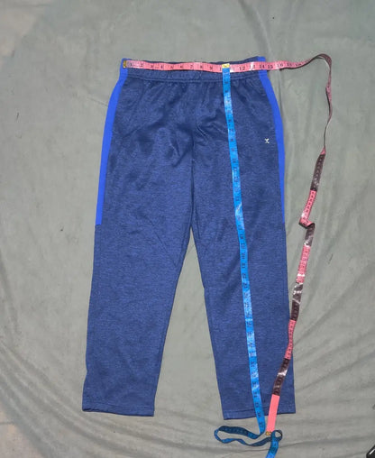 Xersion Men Sports Polyester Blue Trackpants XL - additional view 4