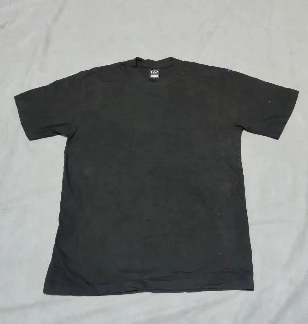 Teestyled Men Cotton Black T Shirt M – Preloved Labels (view 2)