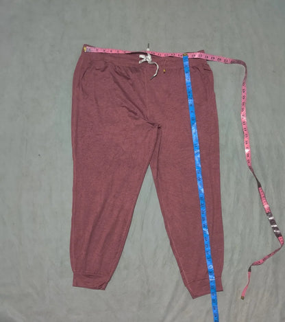 Kirkland Women Sports Polyester Pink Trackpants XL - additional view 4
