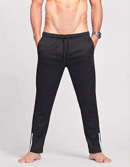Avia Men Sports Polyester Black Trackpants L