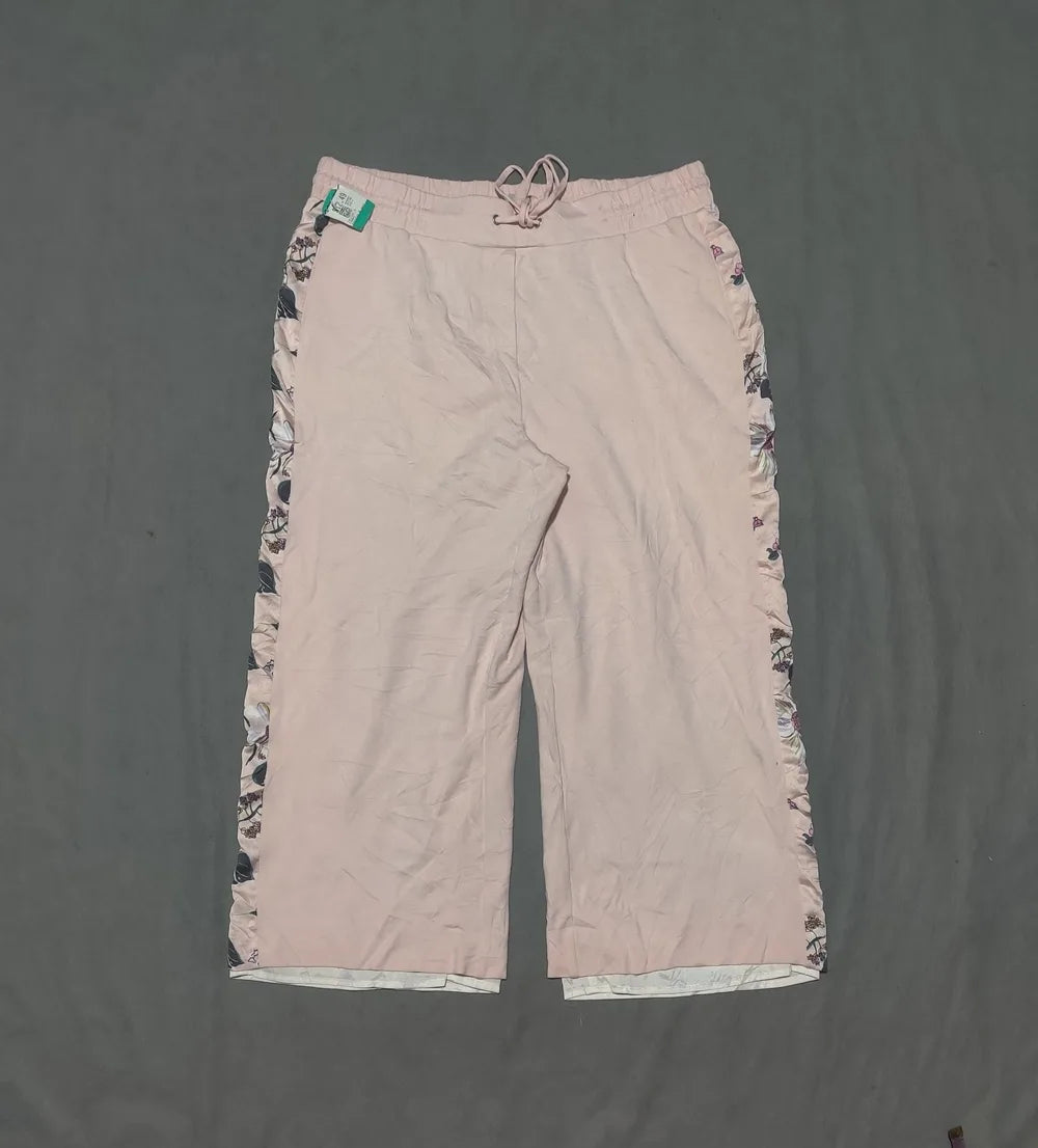 Tristan Women Sports Polyester Light Pink Black Trackpants L - additional view 3