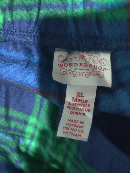 Wondershop Women Polyester Navy Blue Green Winter Trousers XL - additional view 2