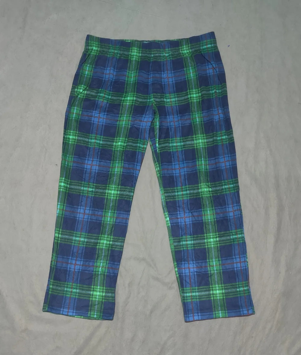 Wondershop Women Polyester Navy Blue Green Winter Trousers XL - additional view 3