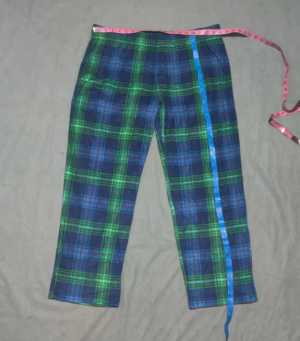 Wondershop Women Polyester Navy Blue Green Winter Trousers XL - additional view 4