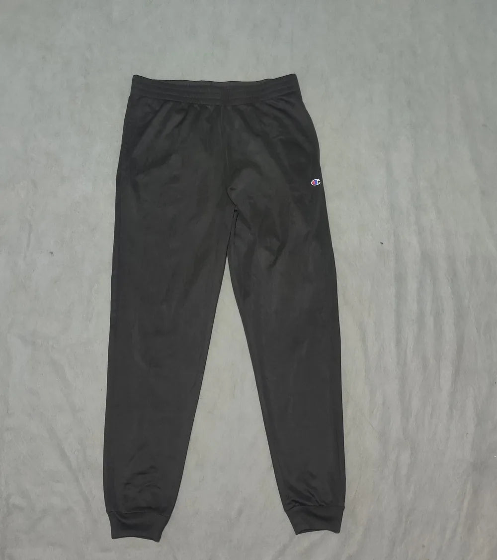 Champion Women Sports Polyester Black Trackpants L - additional view 3