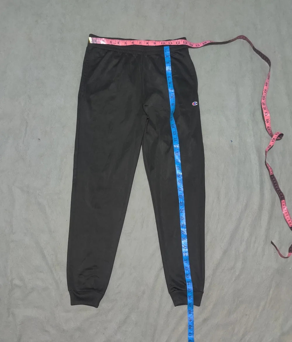 Champion Women Sports Polyester Black Trackpants L - additional view 4