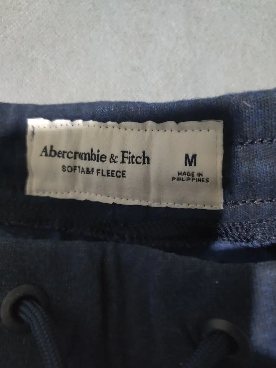 Abercrombie Men Sports Polyester Charcoal Trackpants M - additional view 2