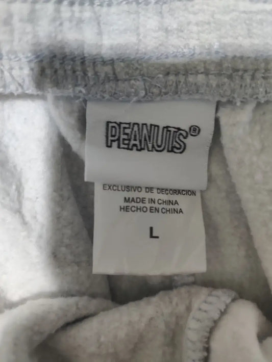 Peanuts Men Cotton Gray Winter Trousers L - additional view 2