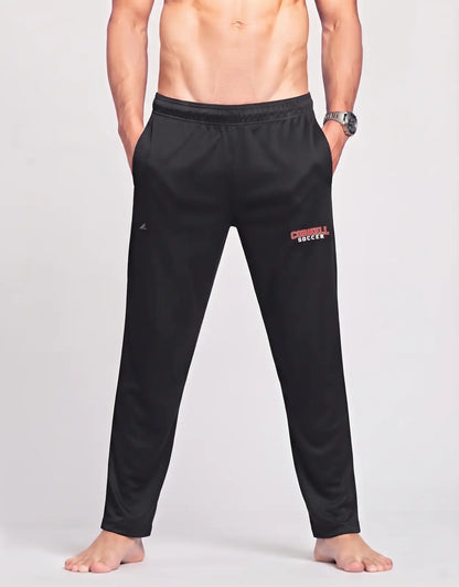 BSN Men Sports Polyester Black Trackpants L