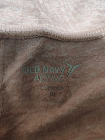 Old Navy Women Sports Polyester Light Pink Trackpants XL - additional view 2