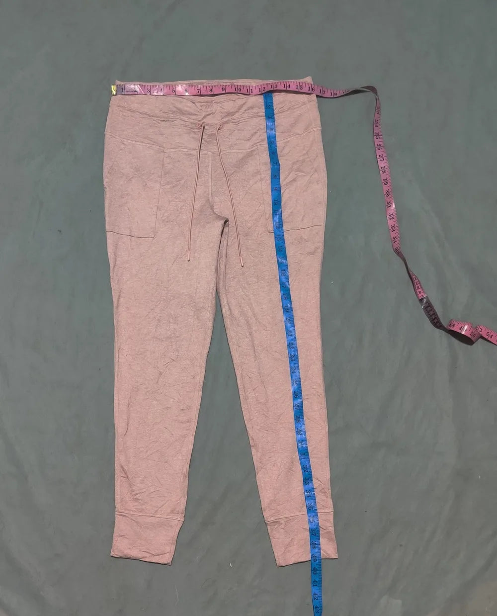 Old Navy Women Sports Polyester Light Pink Trackpants XL - additional view 4