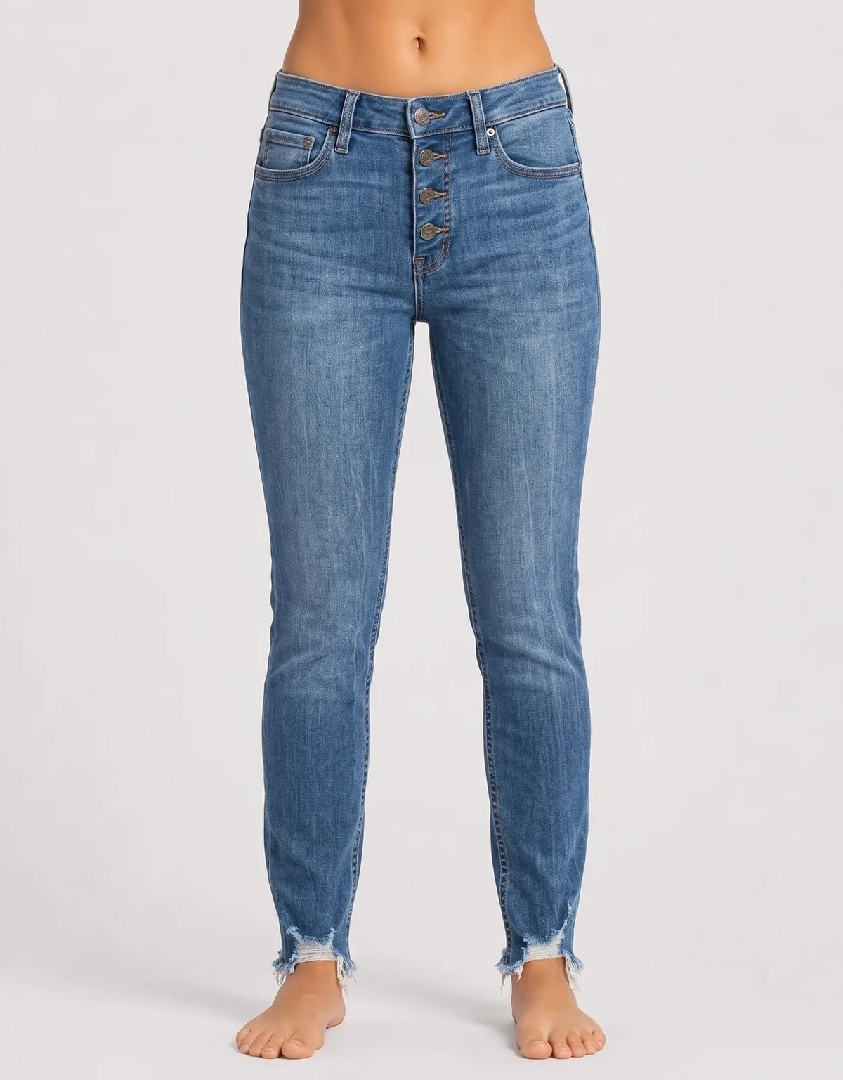 Hollister Women Cotton Blue Jeans M