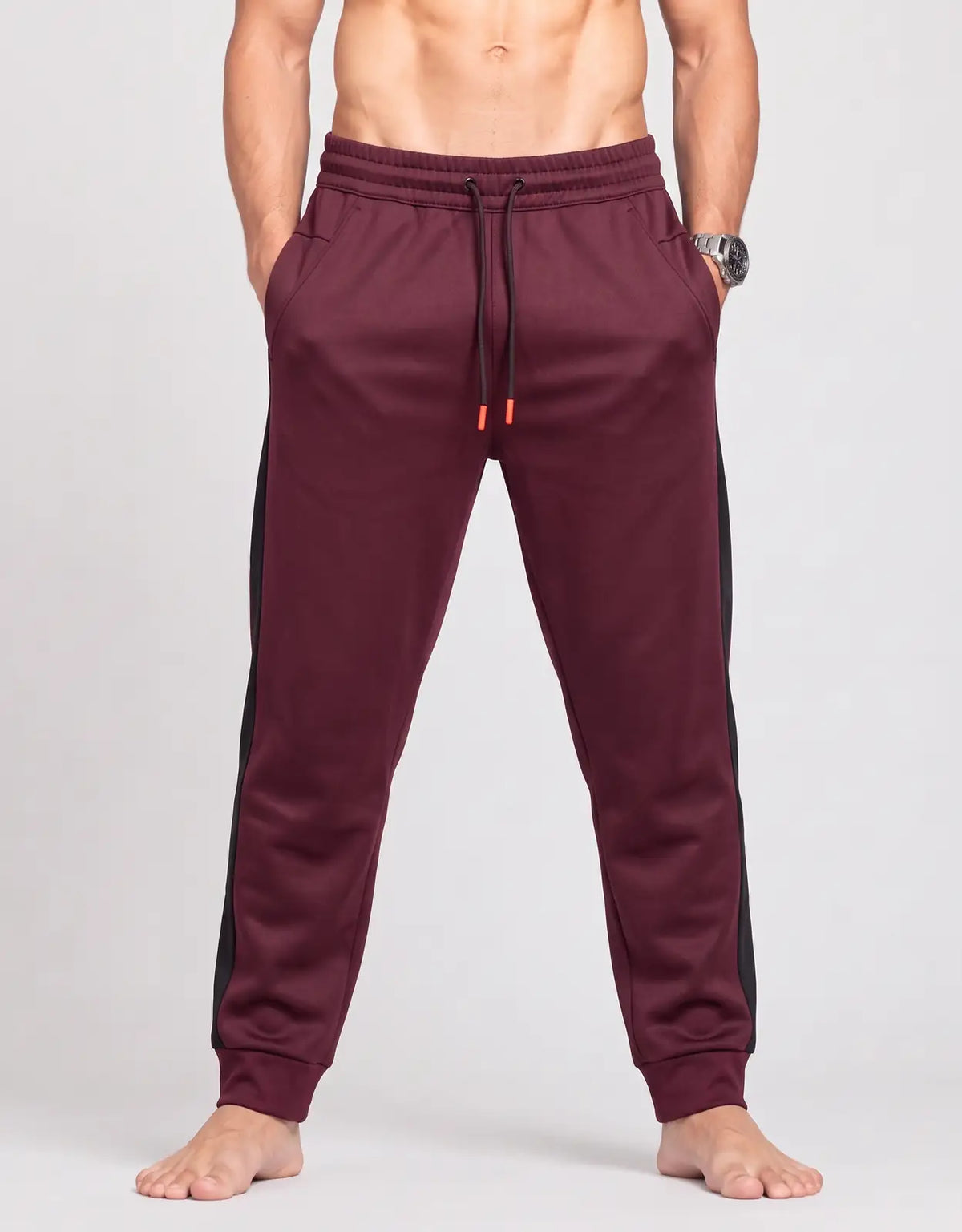 Xersion Men Sports Polyester Black Trackpants XL