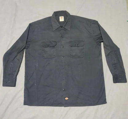 Dickies Men Cotton Black Shirt XL – Preloved Labels (view 2)