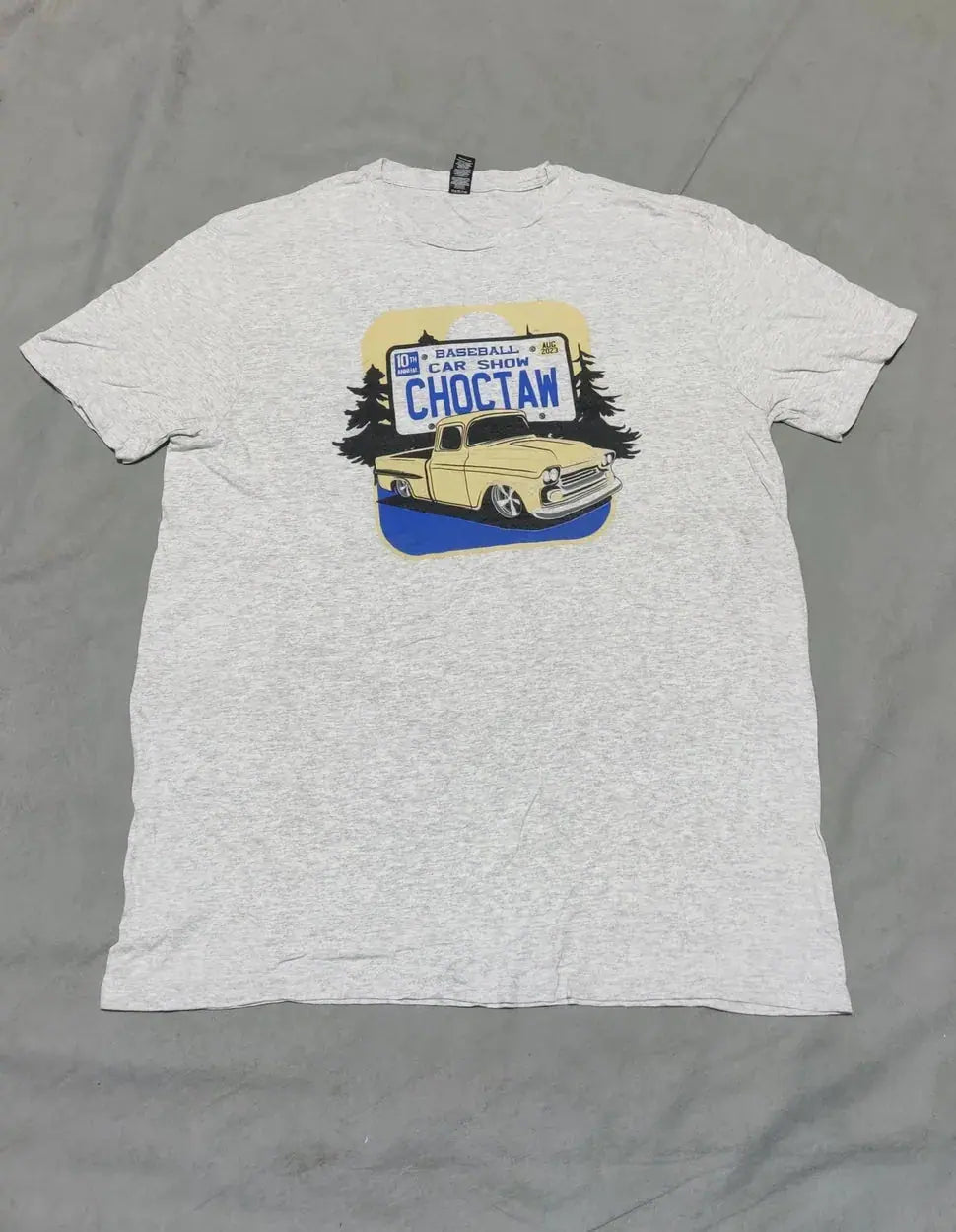 Dist Rict Men Cotton Gray T Shirt Large – Preloved Labels (view 2)