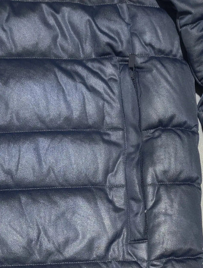 Lacoste Men Hooded Puffer Blue Jacket – Preloved Labels (view 6)