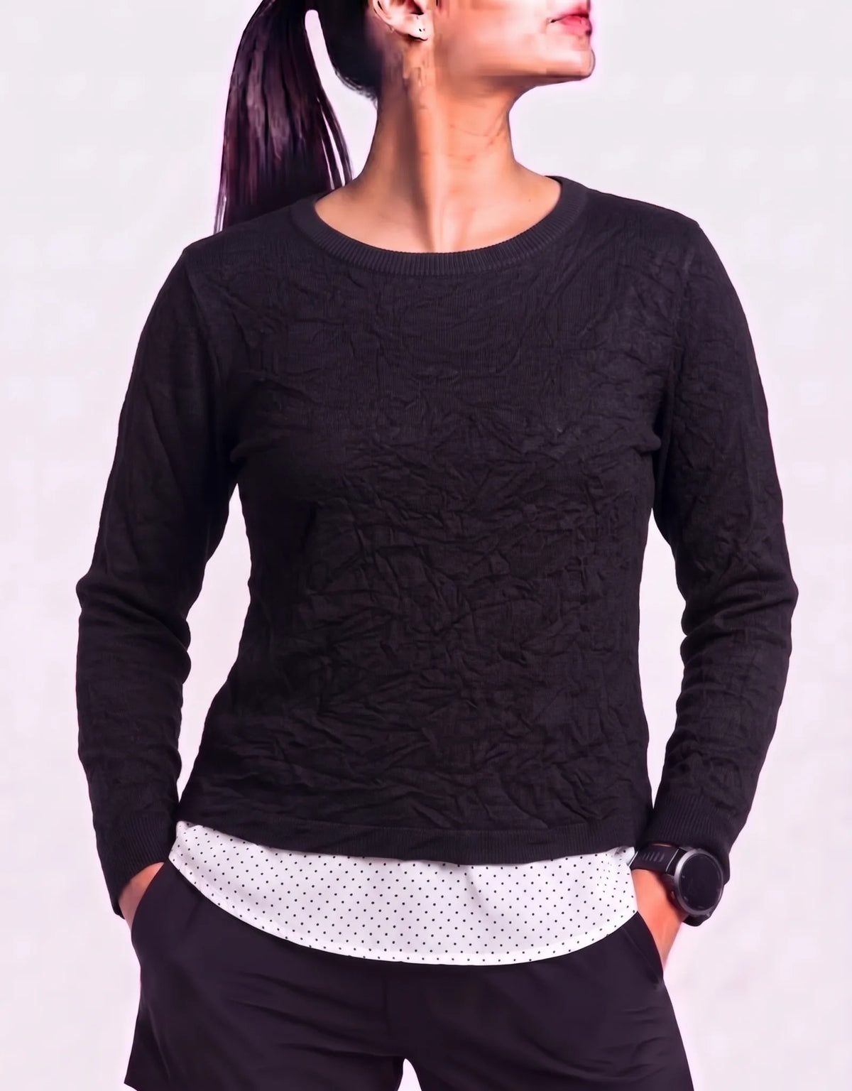 Faded Glory Women Rayon Black Sweater XL – Preloved Labels