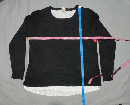 Faded Glory Women Rayon Black Sweater XL – Preloved Labels (view 4)