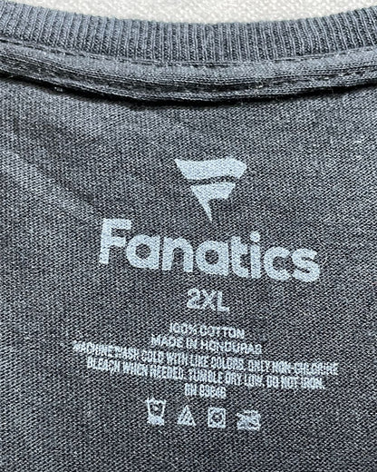 Fanatics Black Cotton For Women T Shirt XXL - Preloved Labels