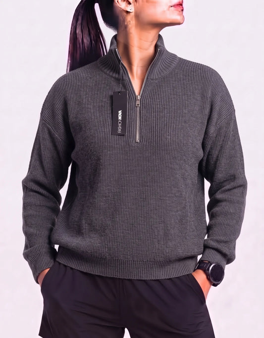 Fashion Nova Women Polyester Gray Sweatshirt XL – Preloved Labels