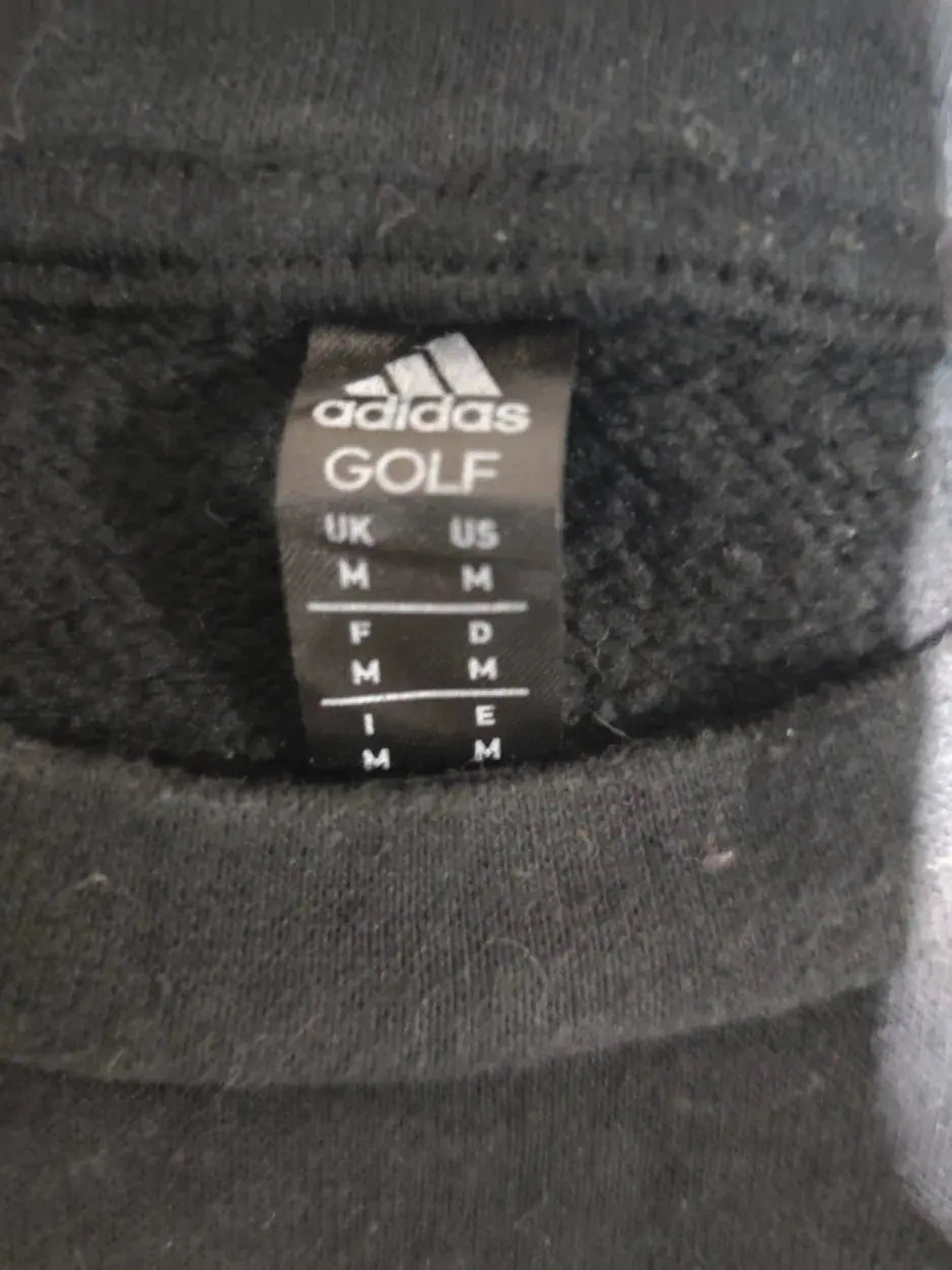 Adidas Men Cotton Fleece Black Sweatshirt M – Preloved Labels (view 3)