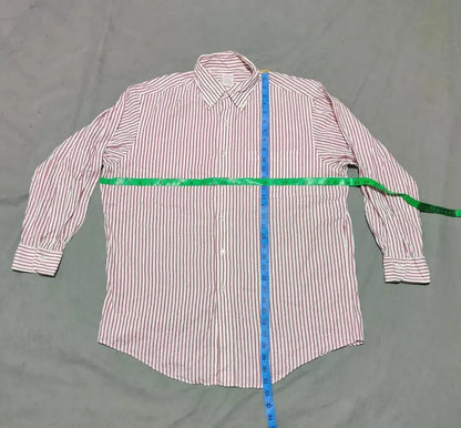 Aroors Brothers Men Cotton Red Shirt L – Preloved Labels (view 4)