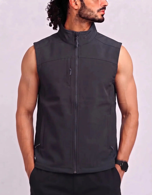 Elevate Men Blue Vest Jacket – Preloved Labels
