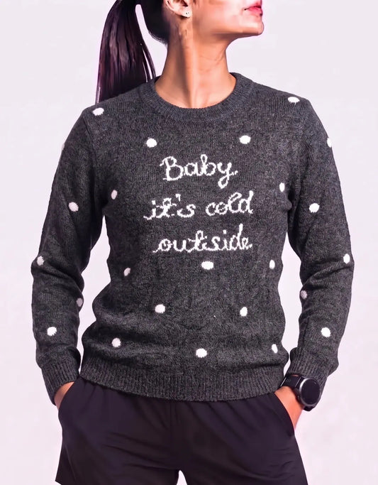 H&M Women Gray Polka Dot Sweater S – Preloved Labels