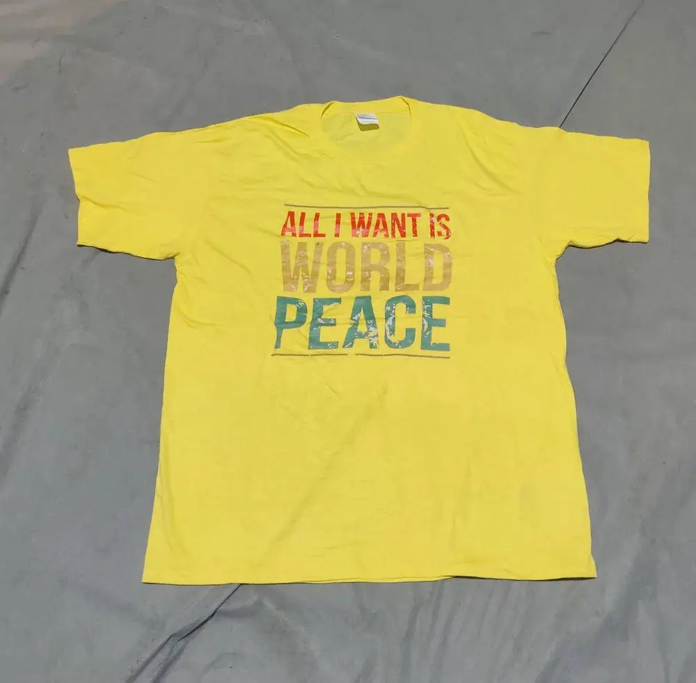 Port & Company Men Cotton Yellow T Shirt L – Preloved Labels (view 2)