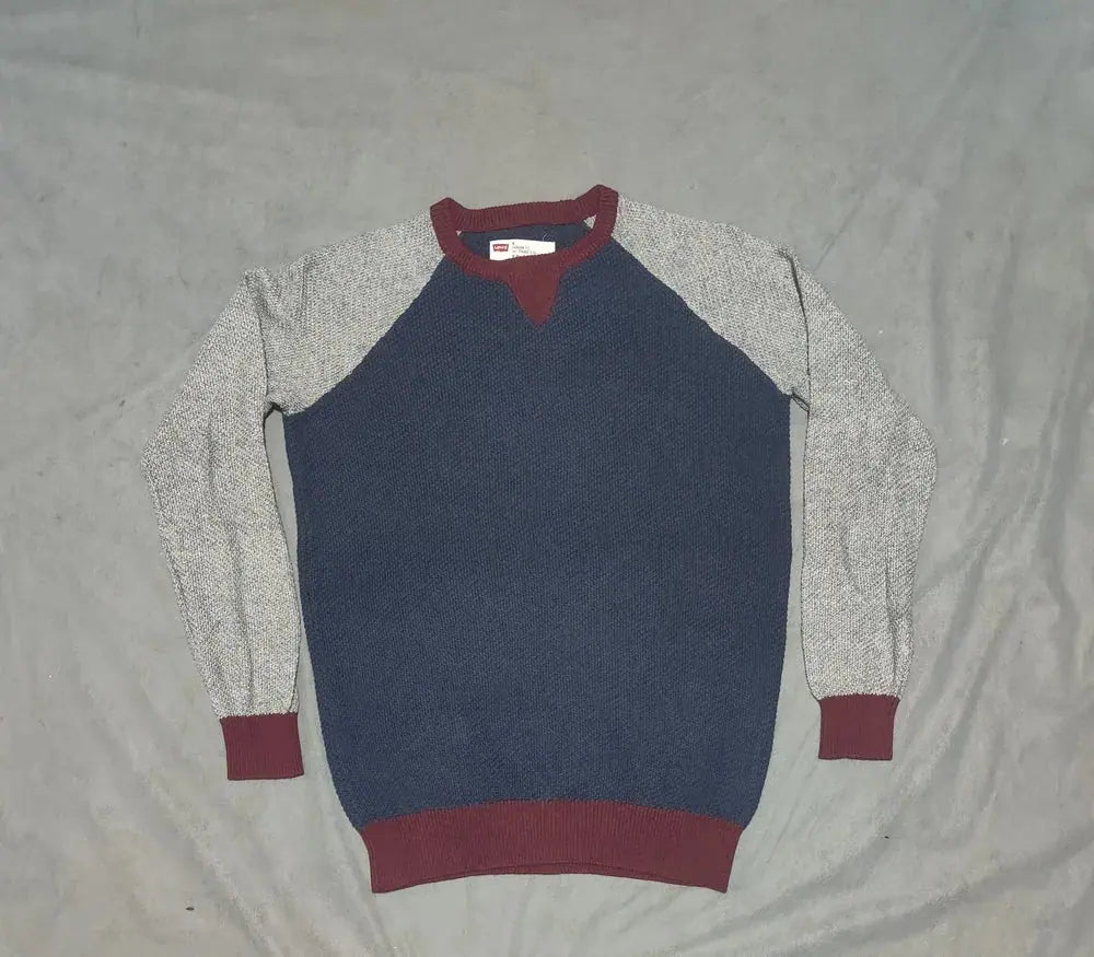 Levi's Men Cotton Fleece Blue Sweatshirt  M – Preloved Labels (view 2)