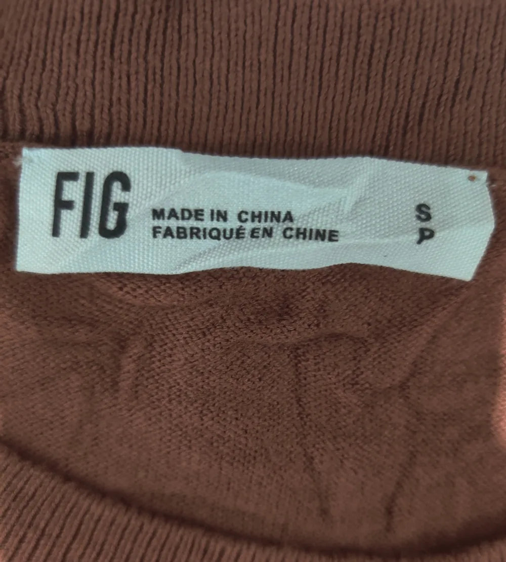 Fig Women Acrylic Brown Sweater S – Preloved Labels (view 3)