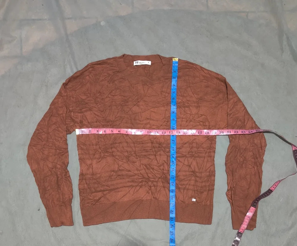 Fig Women Acrylic Brown Sweater S – Preloved Labels (view 4)