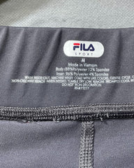 Fila Gray Sport Gym Short For Women M - Preloved Labels