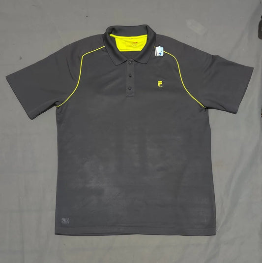 Fila Men Sport Gray Polo T Shirt M – Preloved Labels (view 2)
