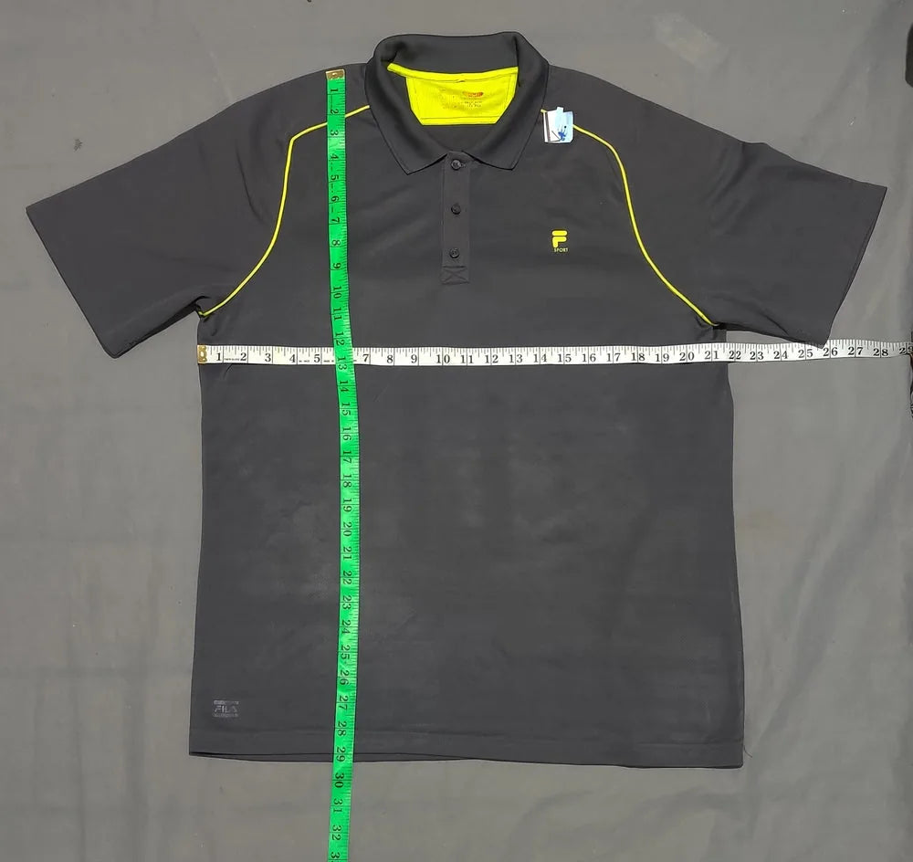 Fila Men Sport Gray Polo T Shirt M – Preloved Labels (view 4)
