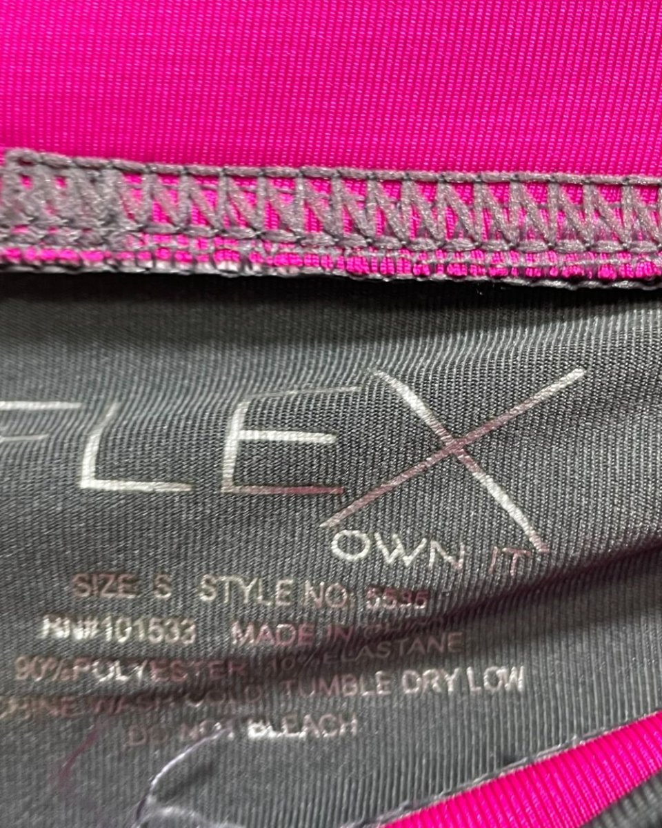 Flex Grey Polyester Stretch Gym tights For Women S - Preloved Labels