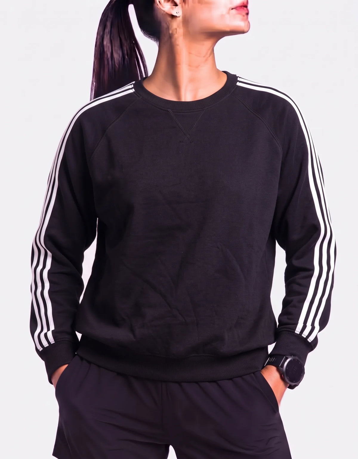 Forever 21 Women Cotton Black Sweatshirt L – Preloved Labels