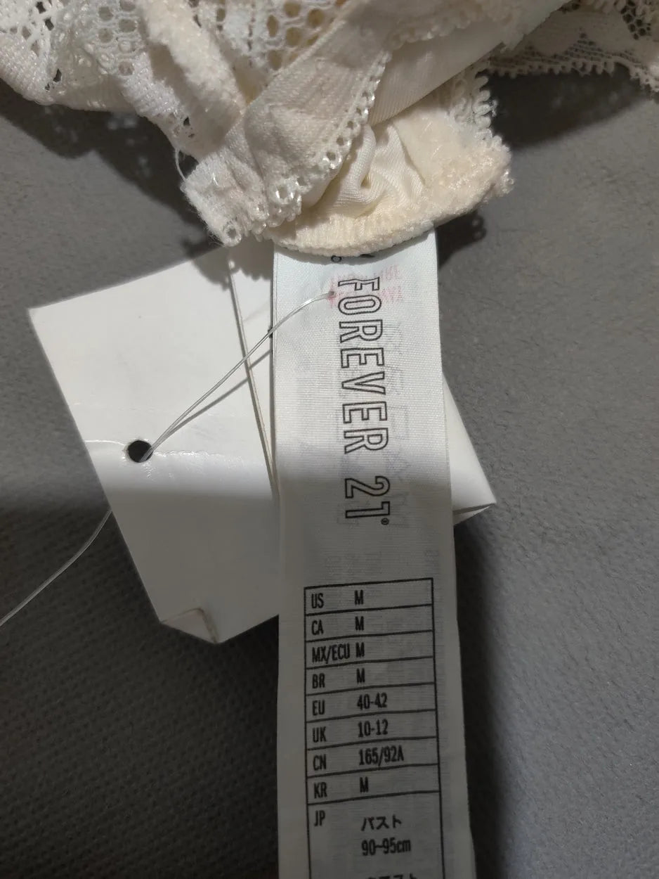 Forever 21 Women Cream Sport Bra – Preloved Labels (view 3)