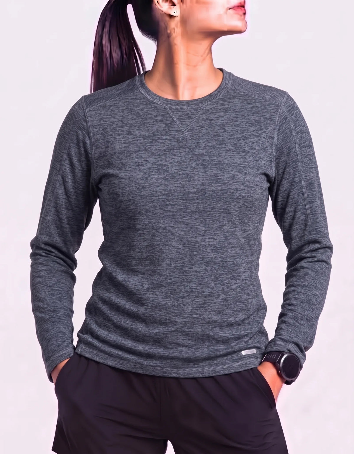 Free Country Women Polyester Gray Sweatshirt L – Preloved Labels