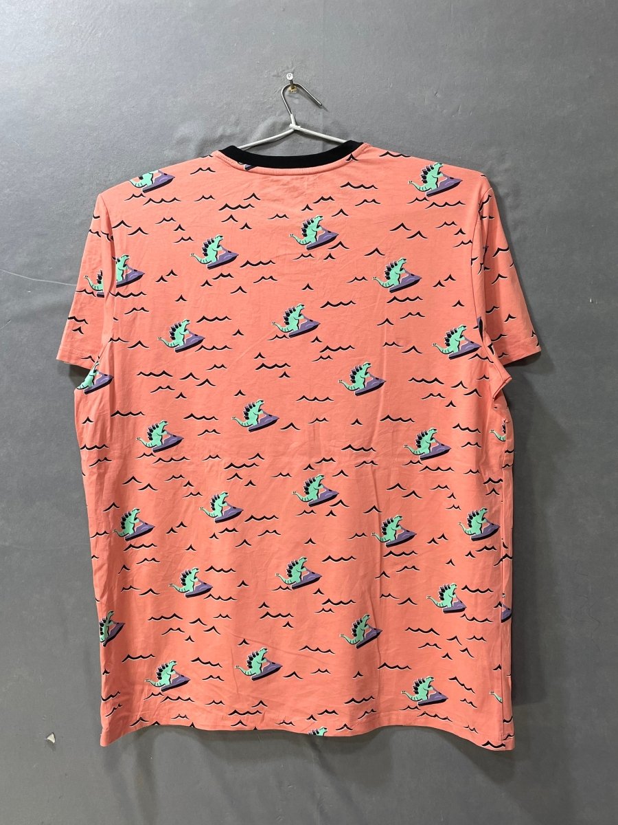 Free Planet Orange Cotton T Shirt For Men XL - Preloved Labels