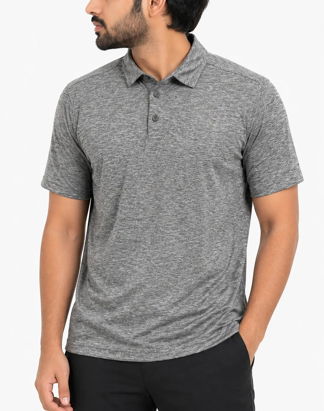 G.H . Bass & Co. Men Sport Gray Polo T Shirt – Preloved Labels