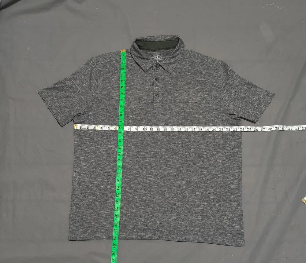 G.H . Bass & Co. Men Sport Gray Polo T Shirt – Preloved Labels (view 4)