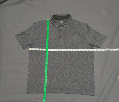 G.H . Bass & Co. Men Sport Gray Polo T Shirt – Preloved Labels (view 4)