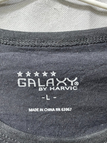 Galaxy Black Cotton T Shirt For Men L - Preloved Labels