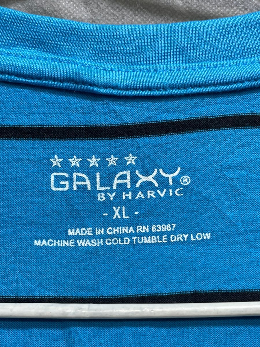 Galaxy Blue Cotton T Shirt For Men XL - Preloved Labels
