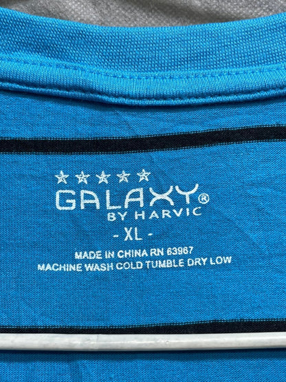 Galaxy Blue Cotton T Shirt For Men XL - Preloved Labels