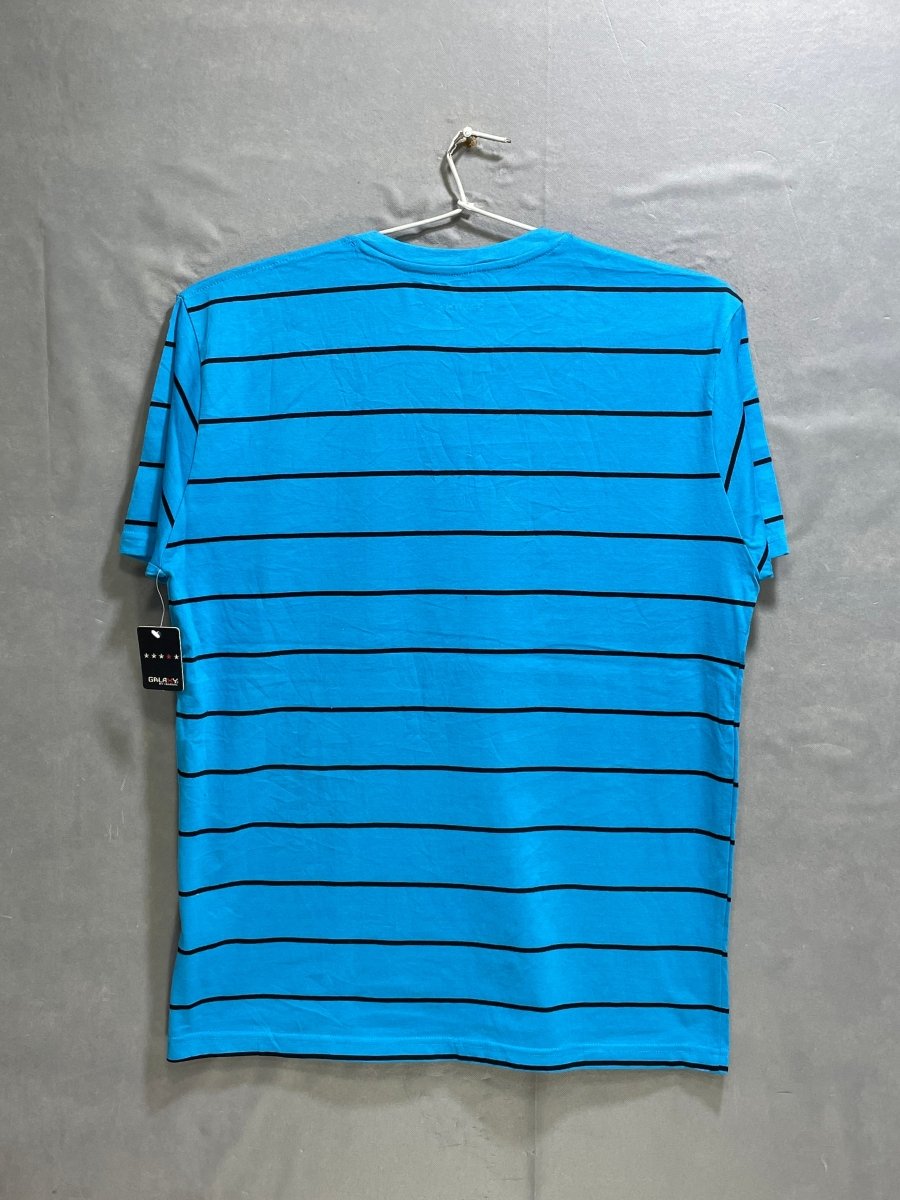 Galaxy Blue Cotton T Shirt For Men XL - Preloved Labels